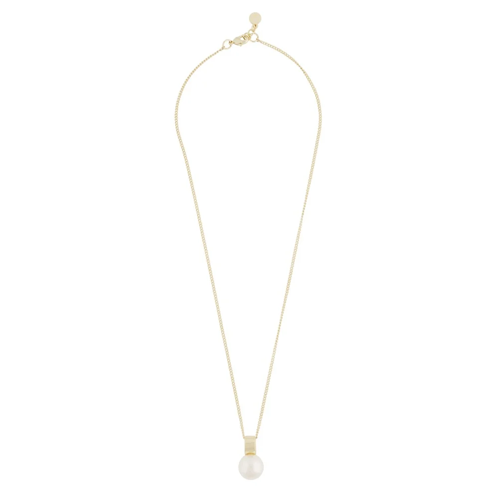 Adriana pendant neck 42 gyllt