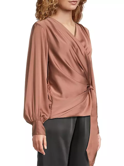 Ines blouse caramel