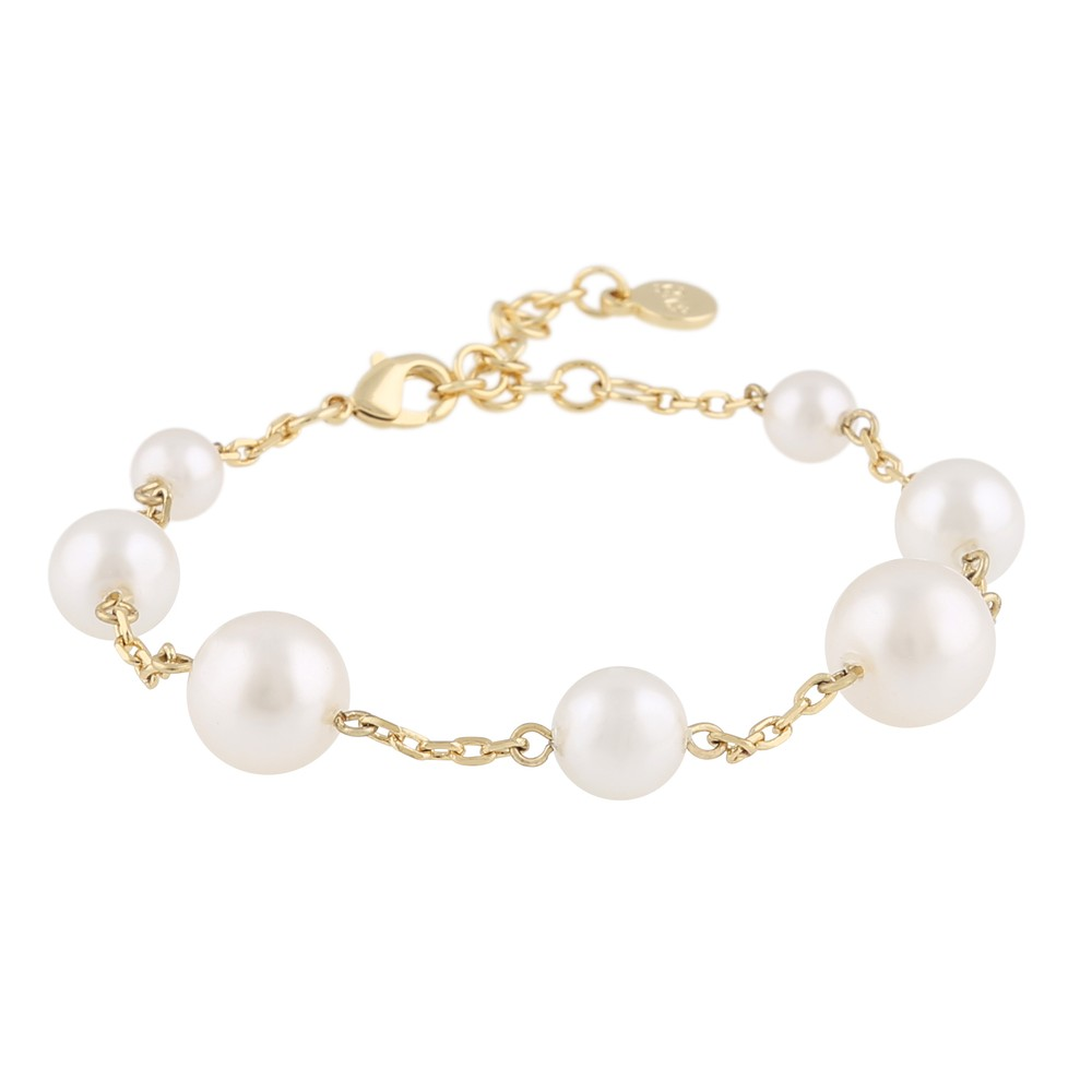 Lydia pearl chain brace gyllt