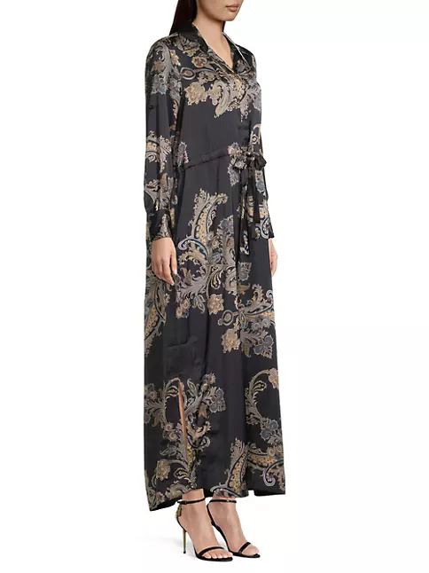 Nakita Maxi dress pearson paisley blue