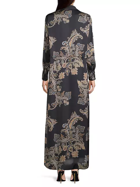Nakita Maxi dress pearson paisley blue
