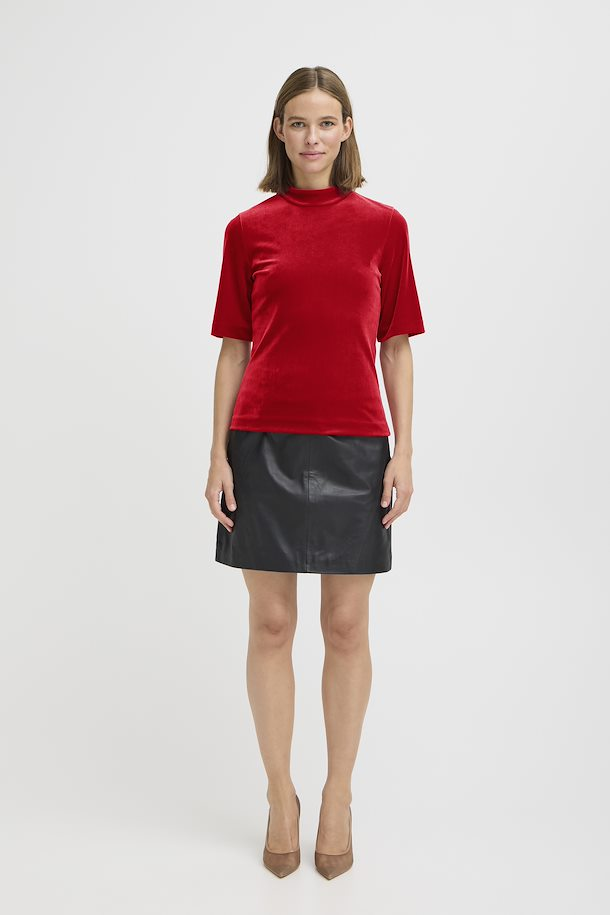 Perlina Top Haute Red