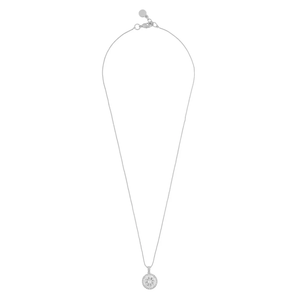 Lex Pendant Necklace 40 silver