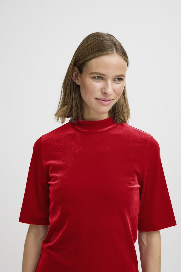 Perlina Top Haute Red