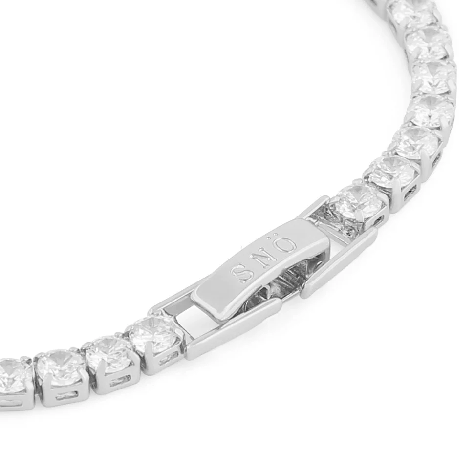 Siri stone brace silver