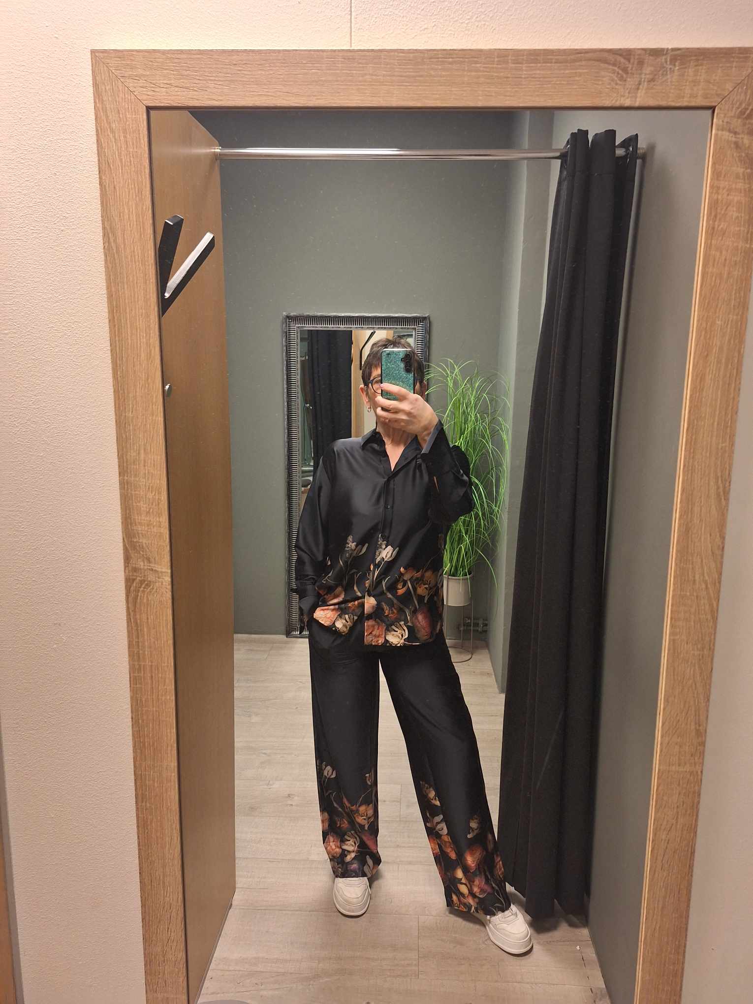 Joseph shirt Black blossom