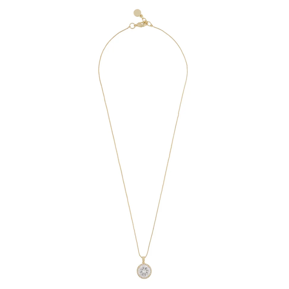 Lex Pendant Necklace 40 gold
