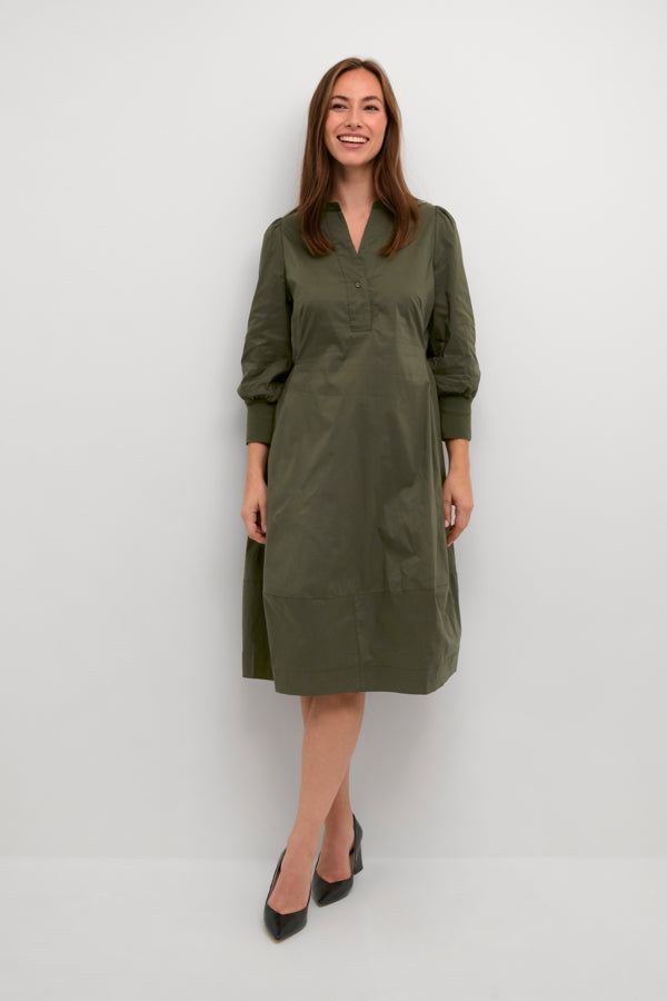 Antoinett Dress Burnt olive