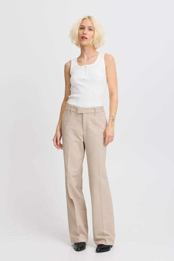 Bindy HW pant wide leg string