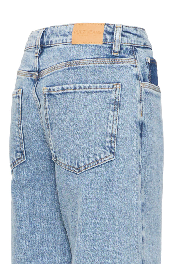 Vega HW jeans Wide leg Stone blue