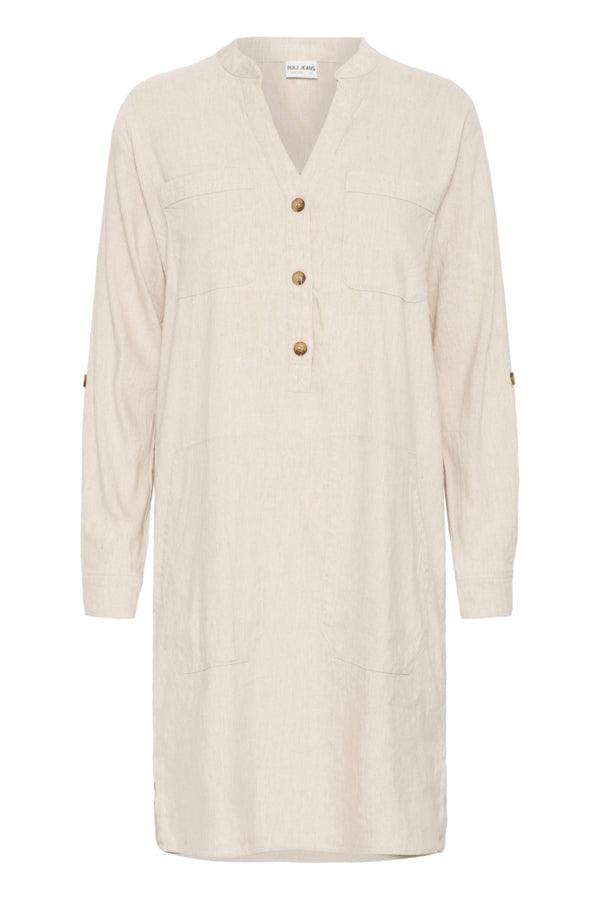 Luca dress Sandshell melange
