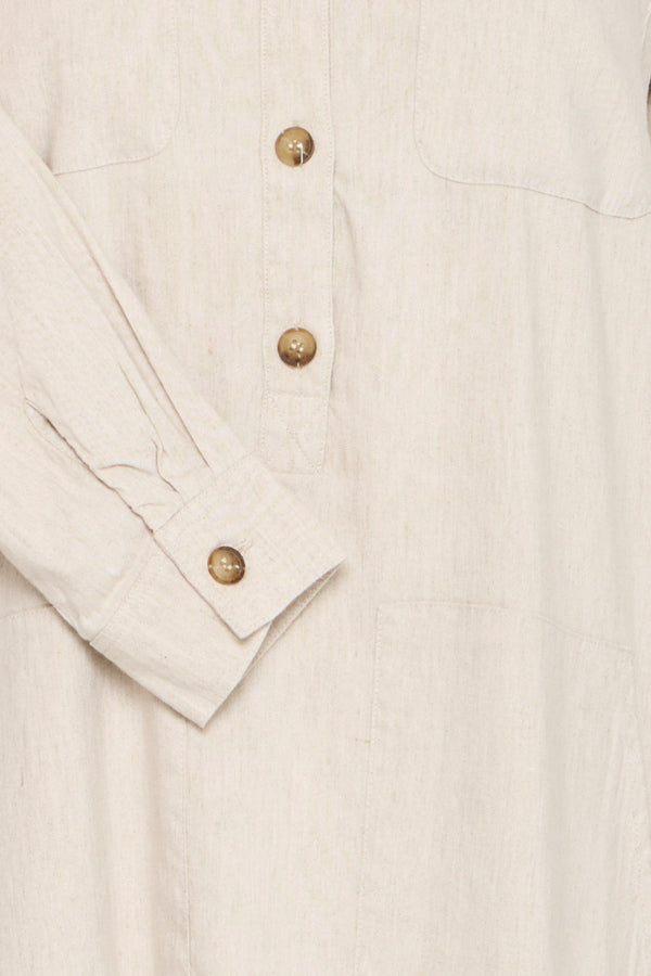 Luca dress Sandshell melange