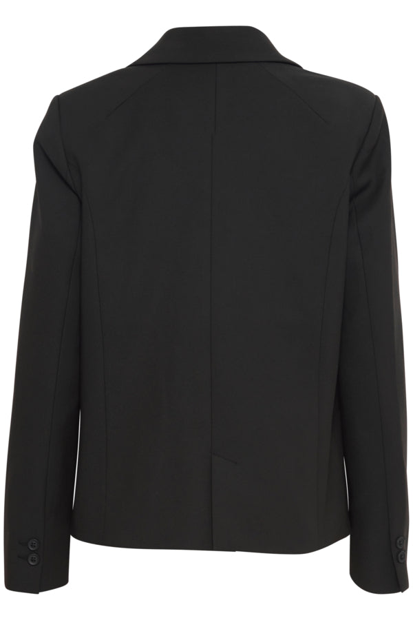 Bindy short blazer svartur