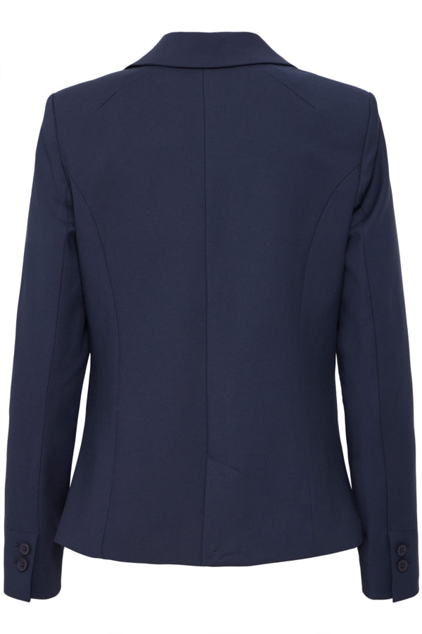 Bindy short blazer dökkblár