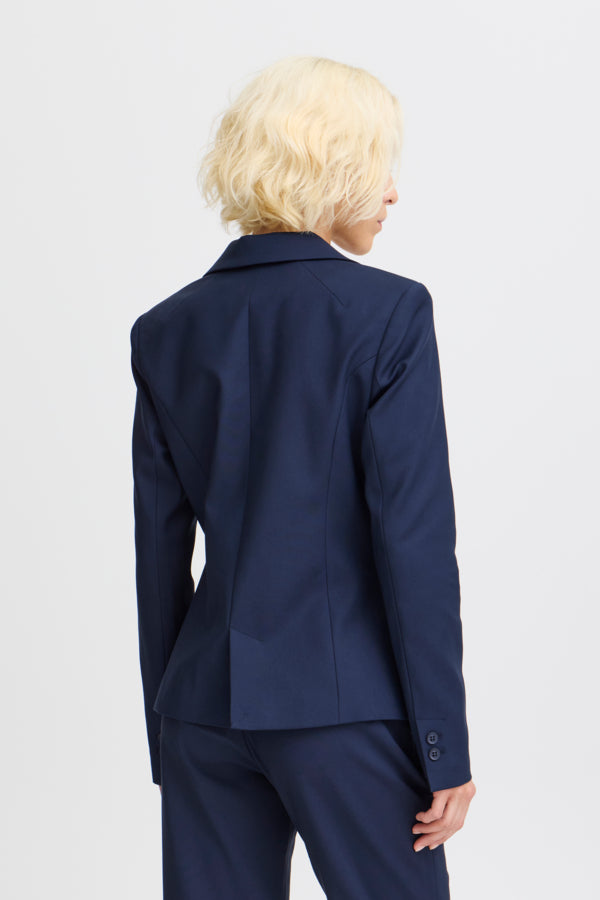 Bindy short blazer dökkblár
