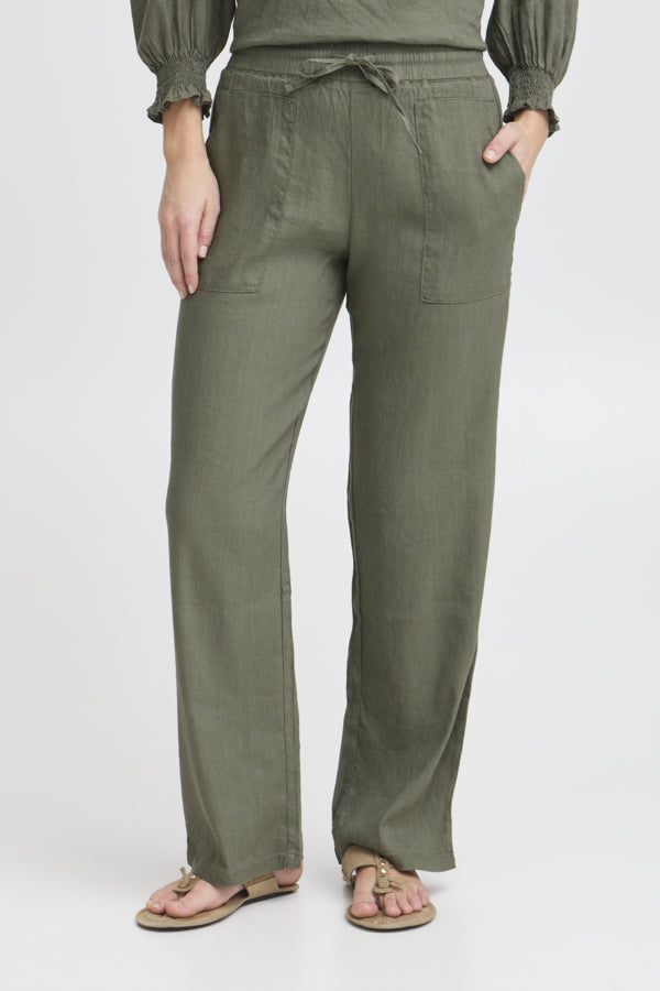 Luca trousers green