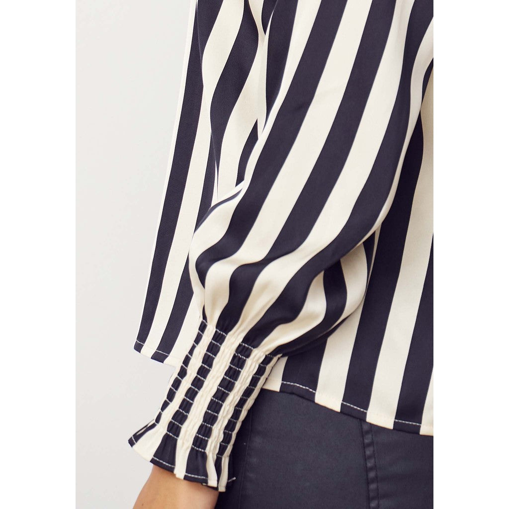 Melba röndótt skyrta