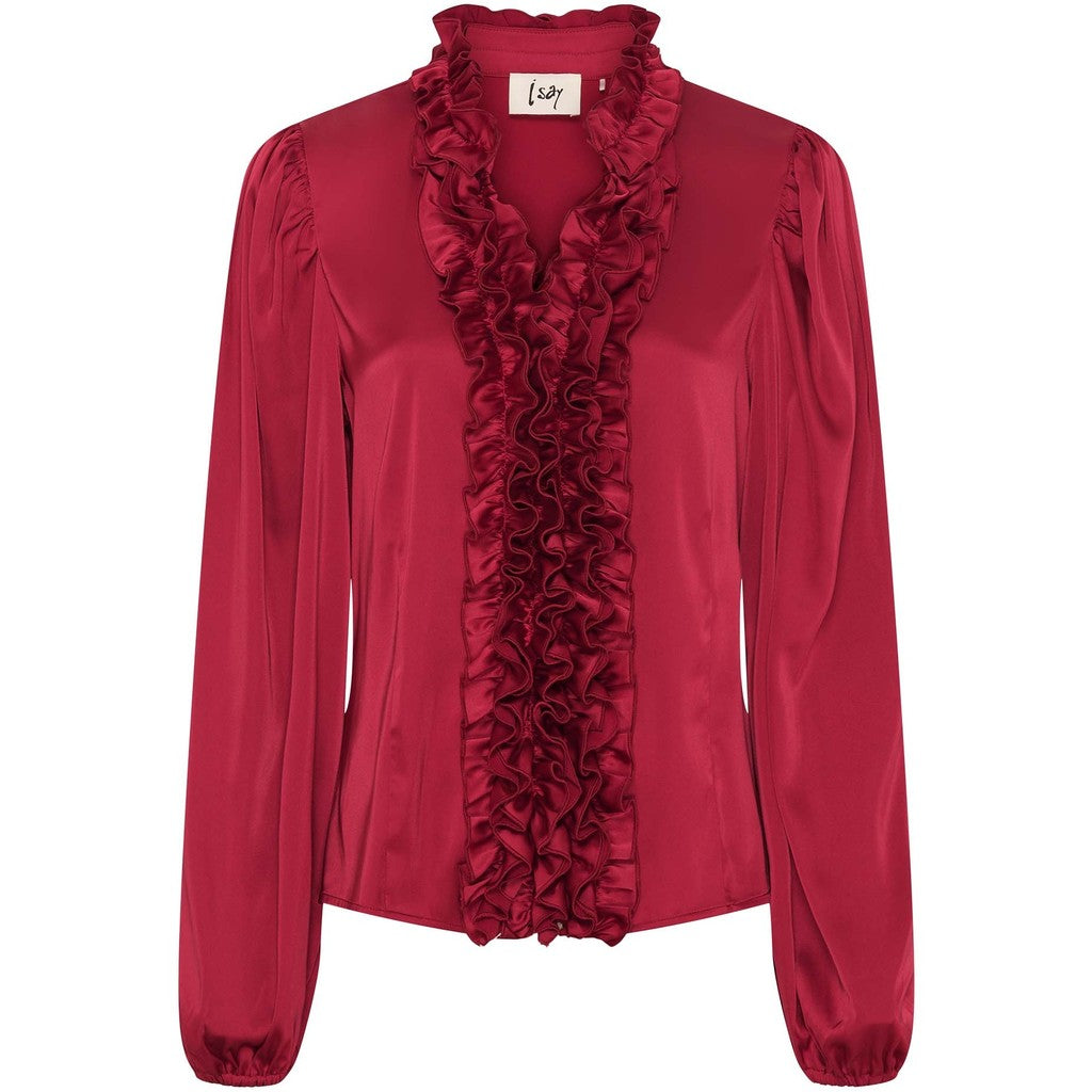 Steff blouse rauð