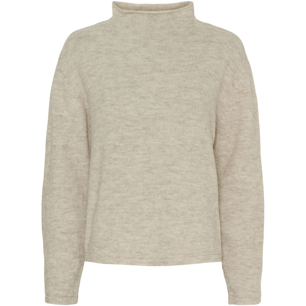 Anna Highneck Pullover Smokey