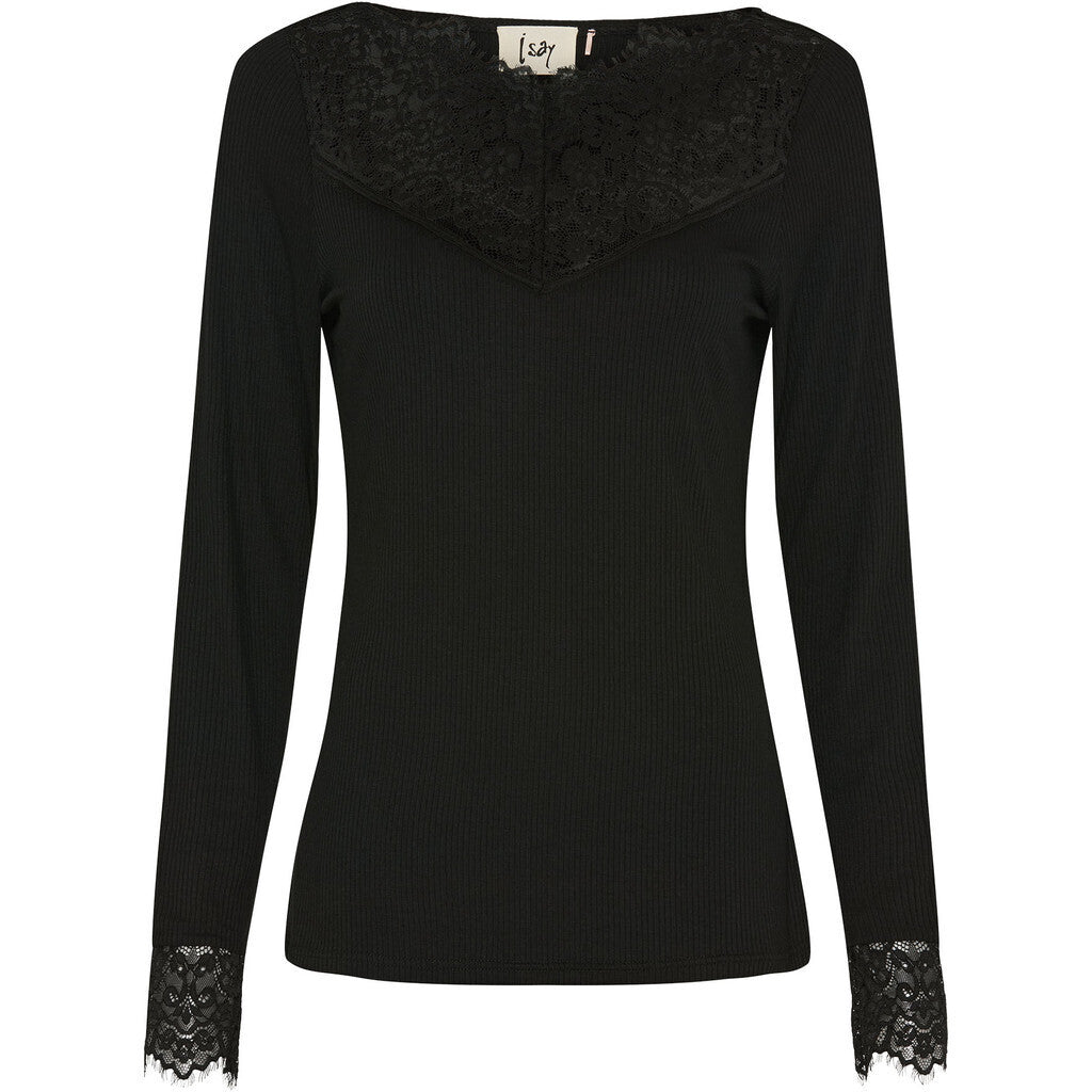 Dee Lace Blouse Black