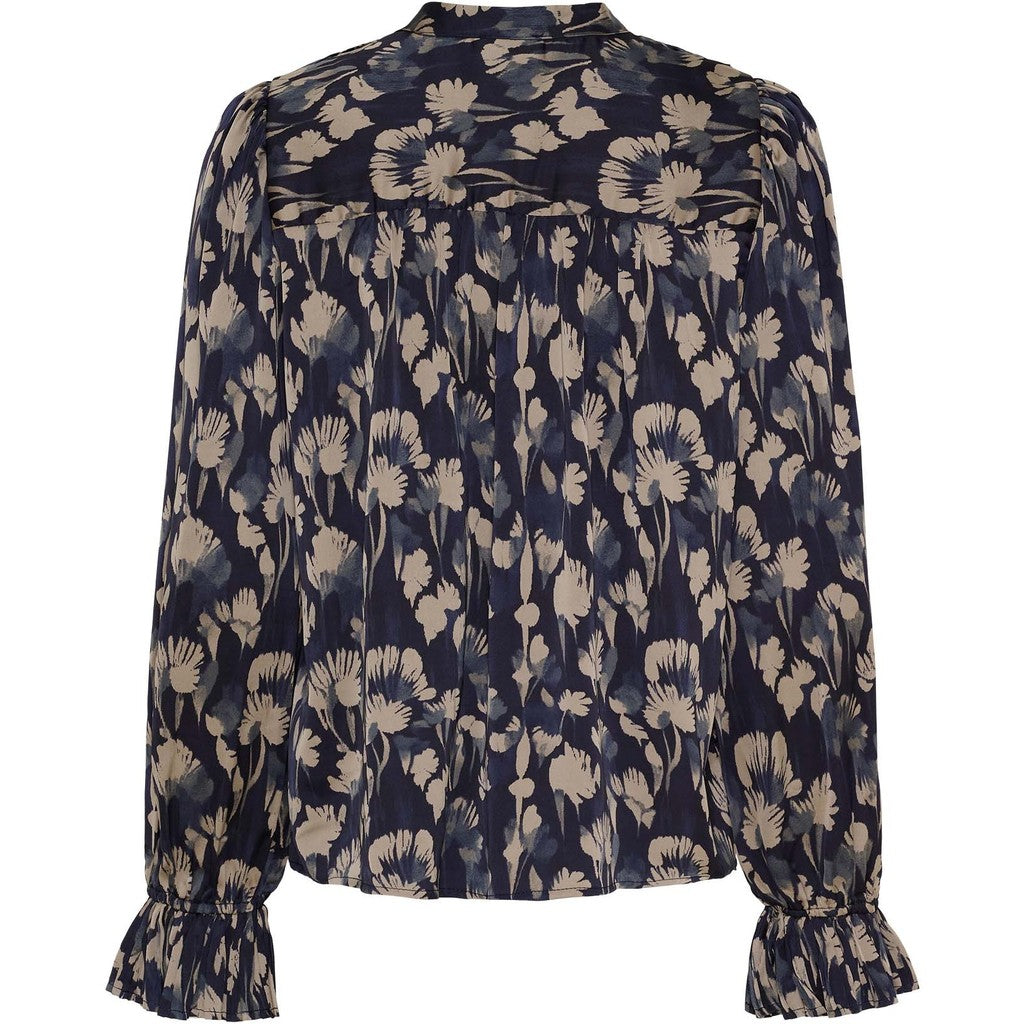Melba Pleat Blouse