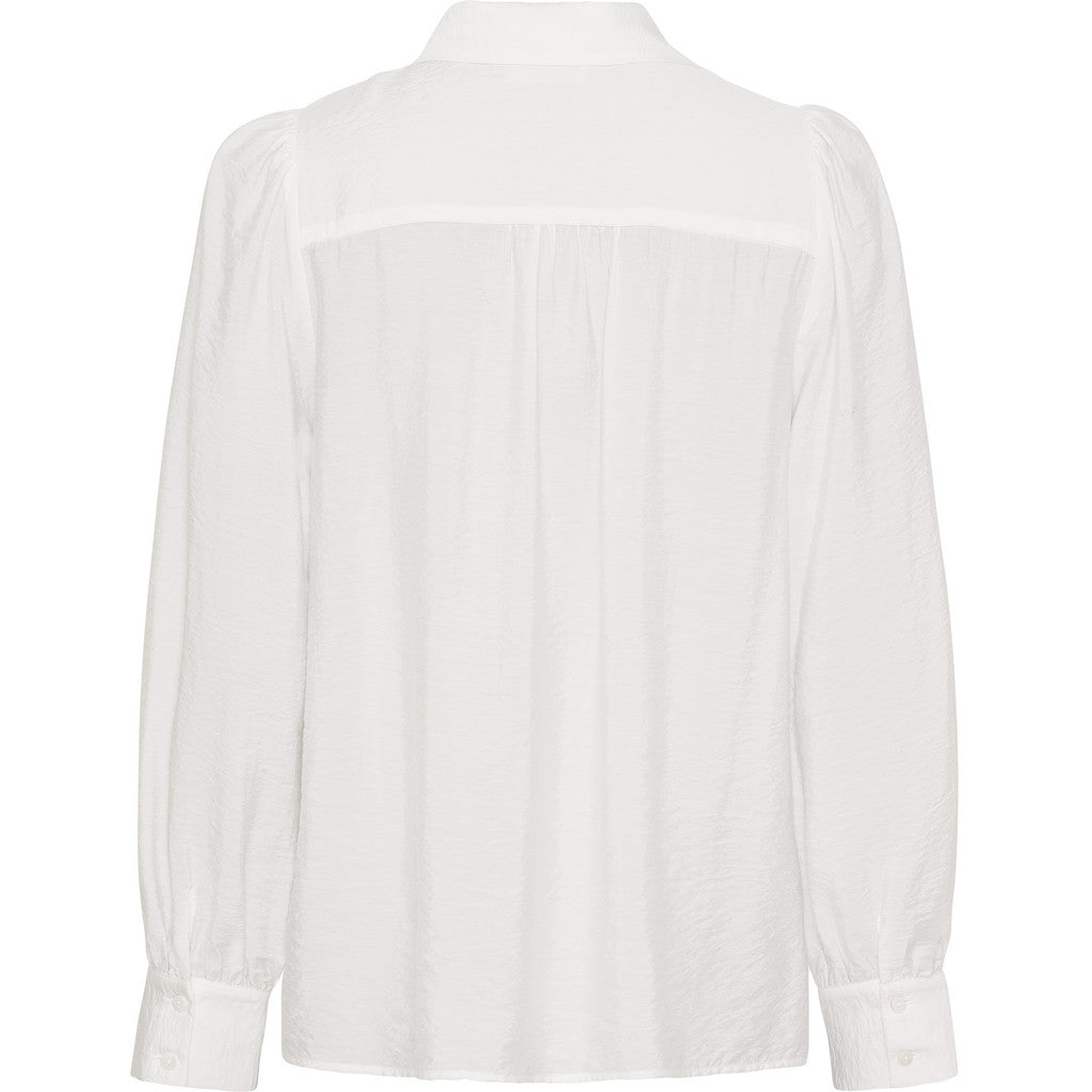 Hvít síðermaskyrta Lotus