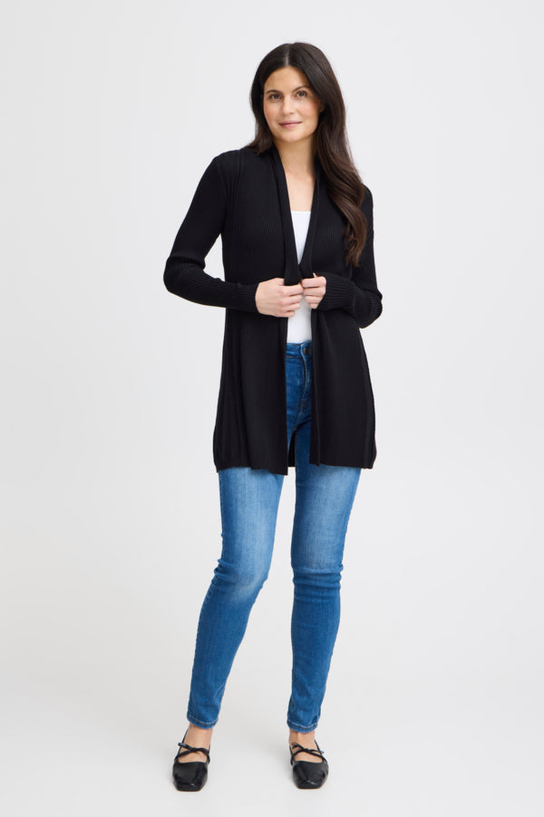 Zubasic Cardigan svört