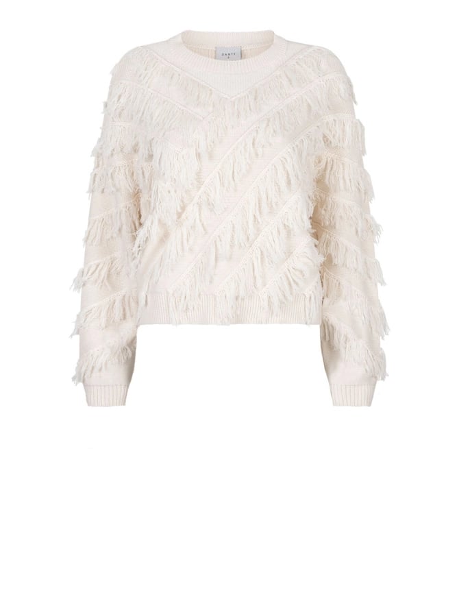Rious Croped fringed sweater