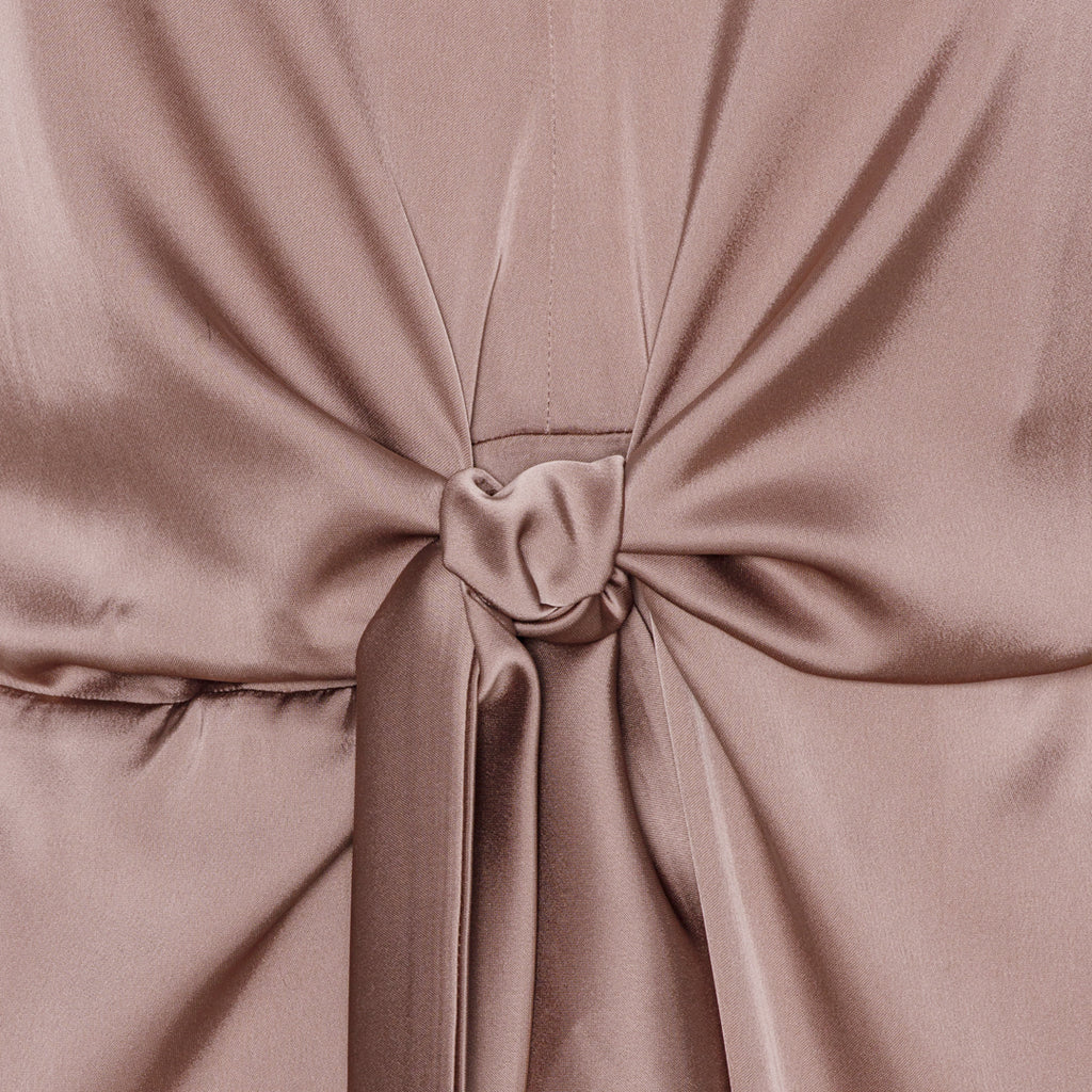 Blair dress semi rich tan