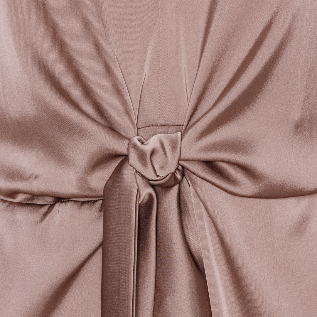 Blair dress semi rich tan