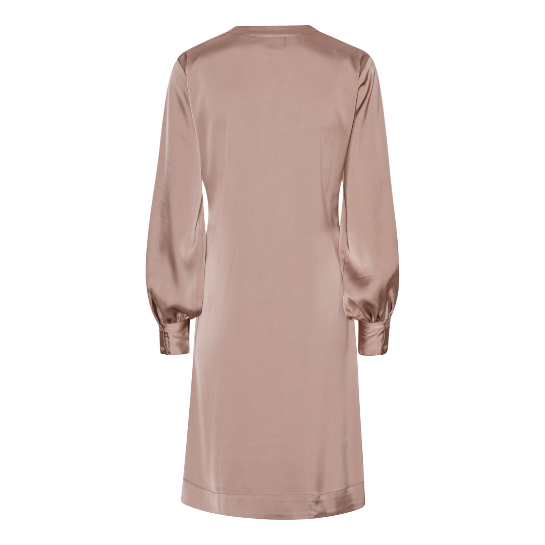 Blair dress semi rich tan