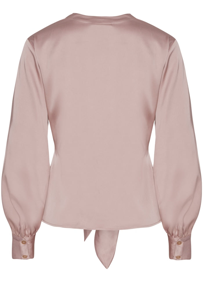 Blair blouse semi rich blush