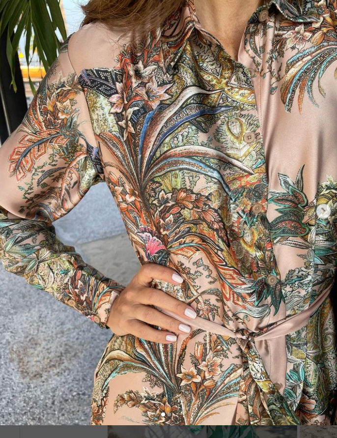 Carla dress Meadow nude