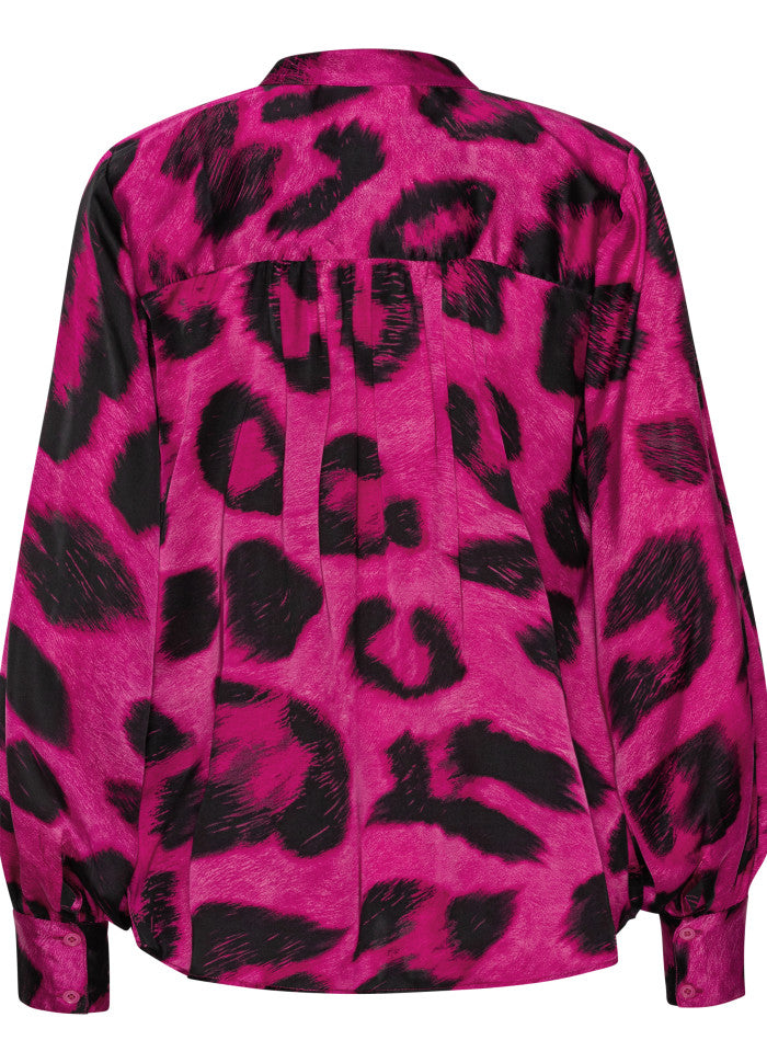 Cornelia blússa Rose Violet Maxi Leo