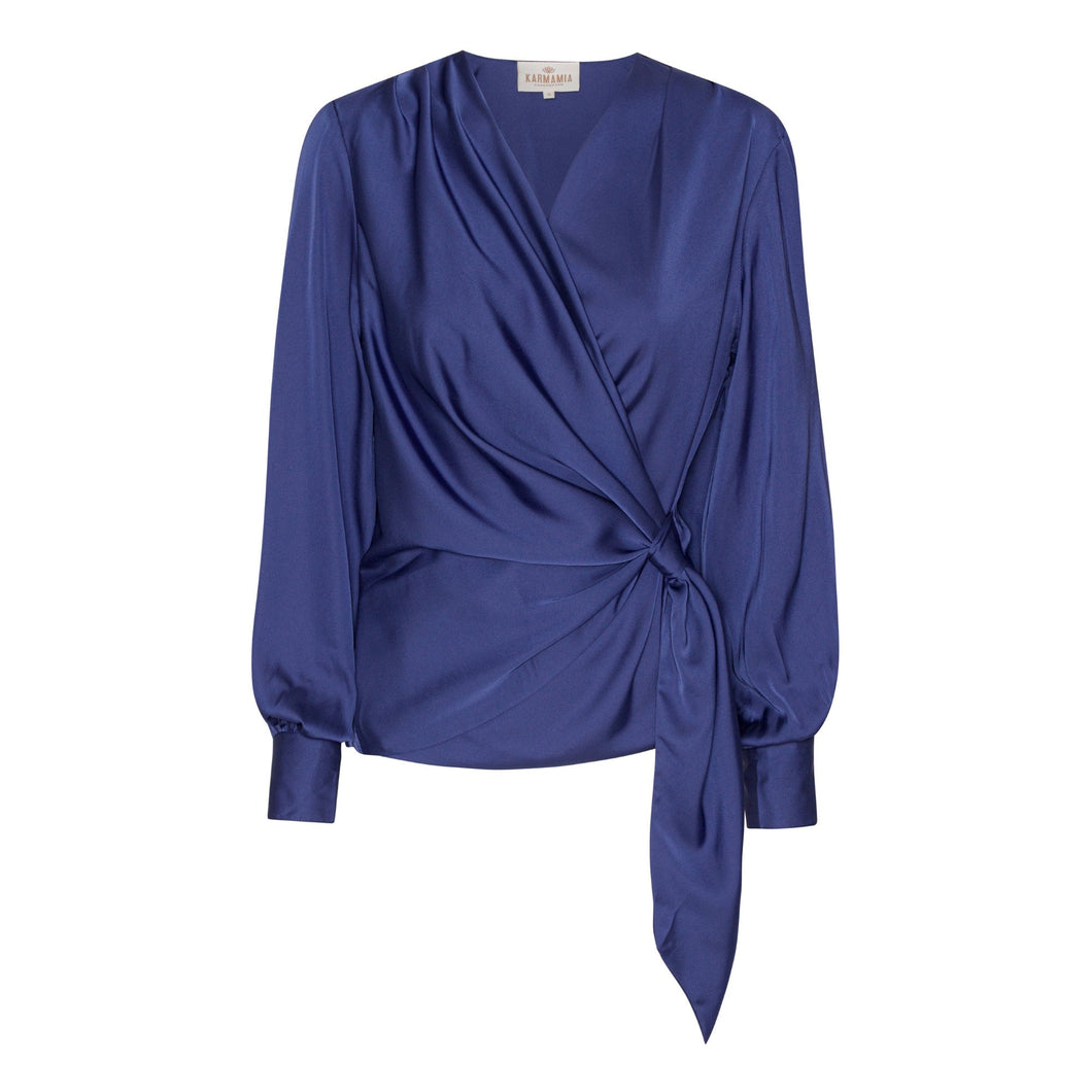 Ines blouse midnight blue