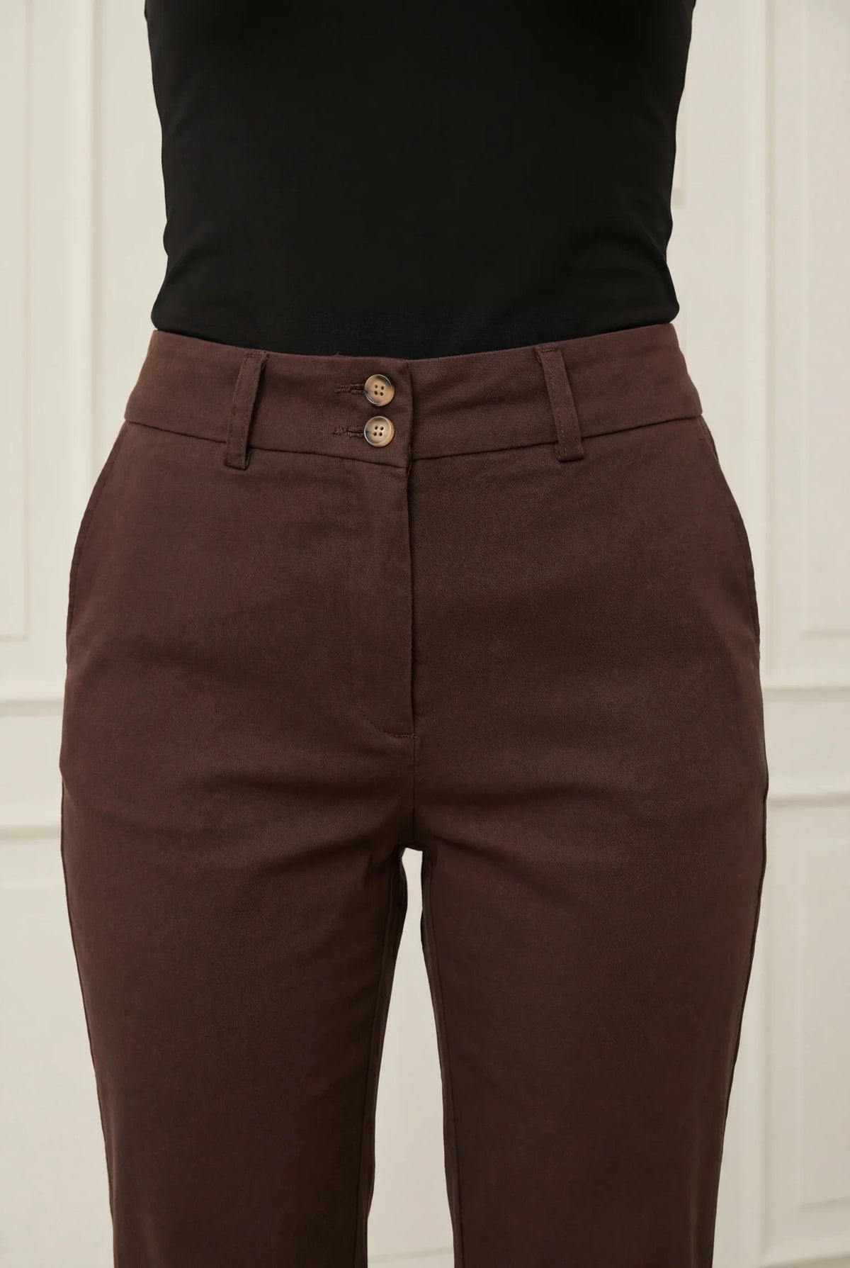 Isay Highwaist Chino buxur