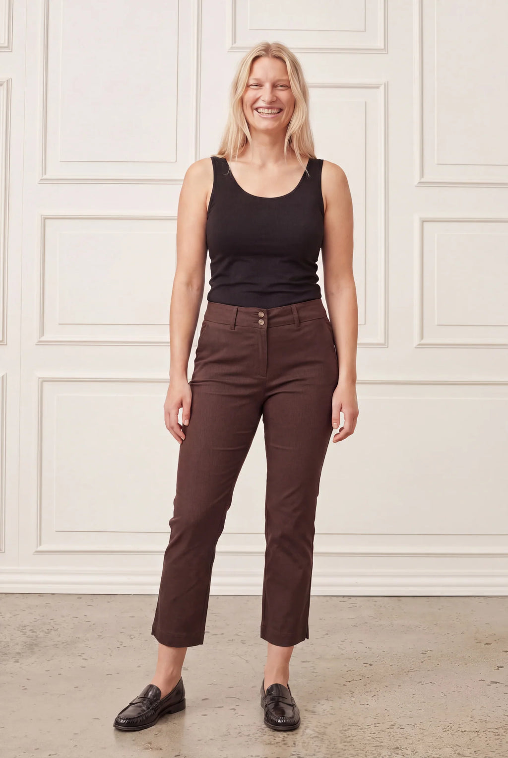 Isay Highwaist Chino buxur