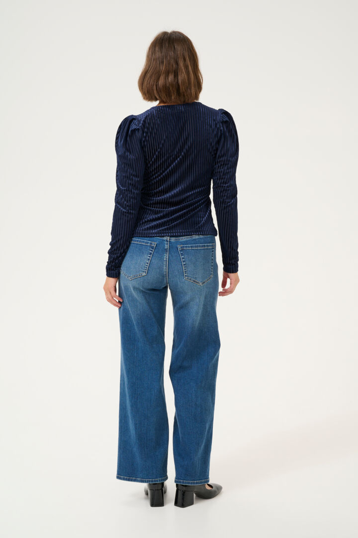 Langermabolur m. V-hálsmáli (Caca)