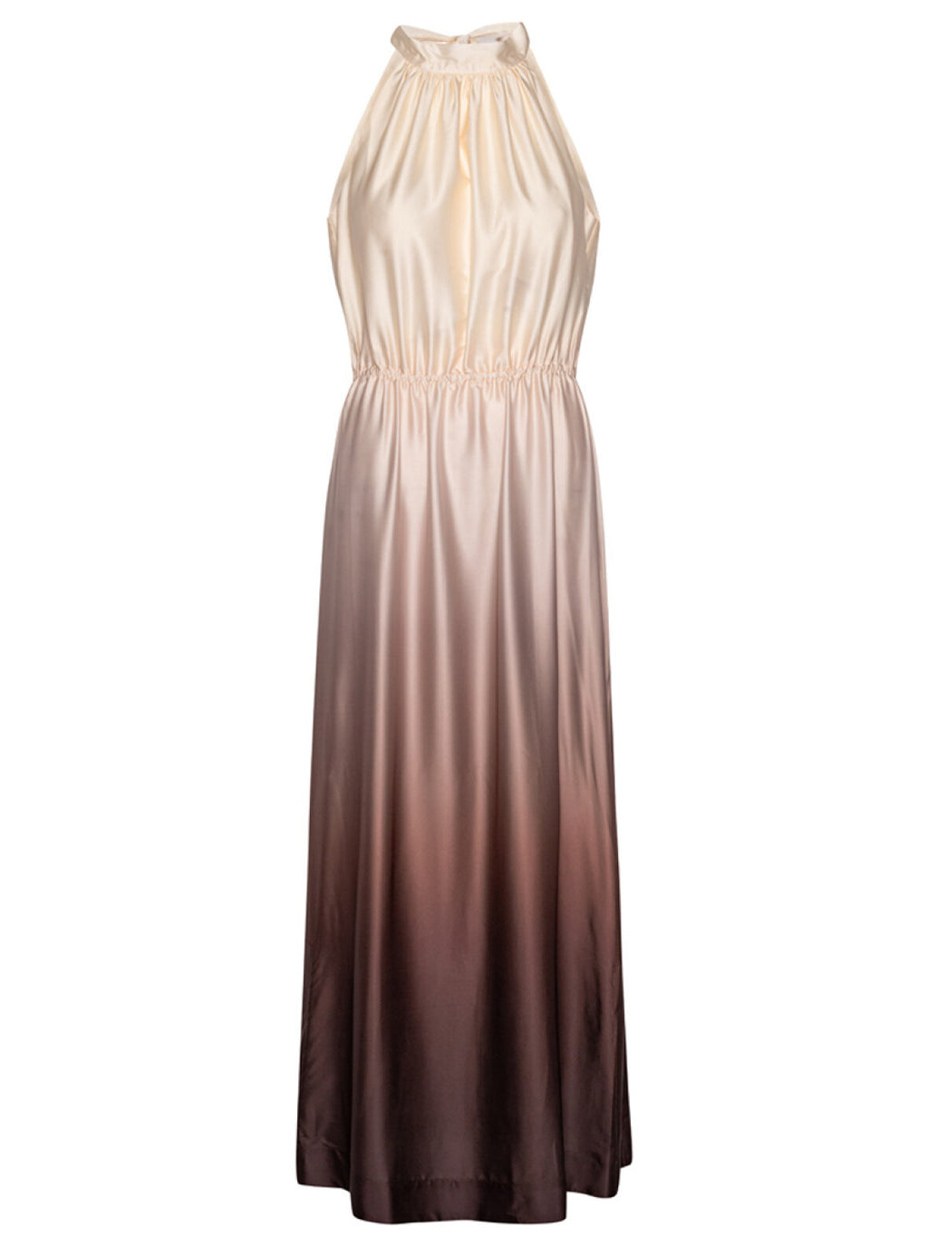 Lulu dress gradient brown