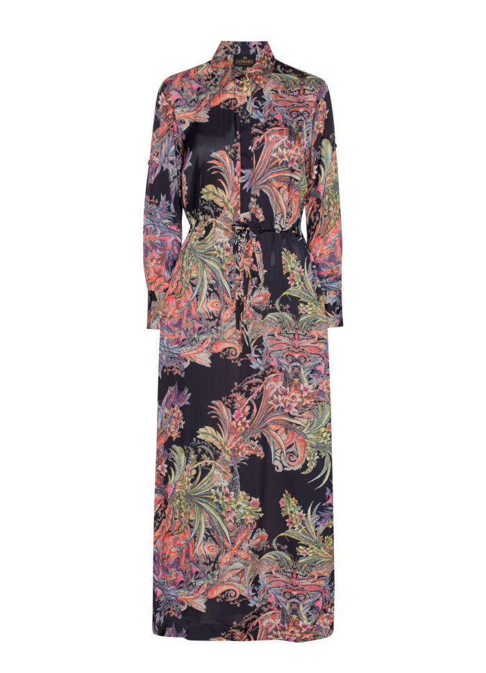 Nakita Maxi dress - Meadow Black