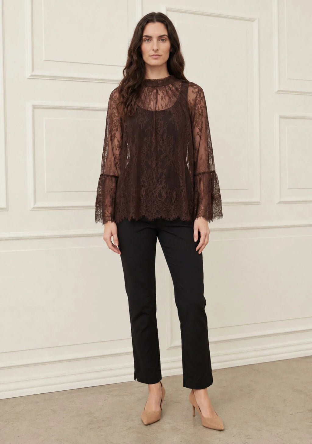 Isay Nicole Lace Blouse