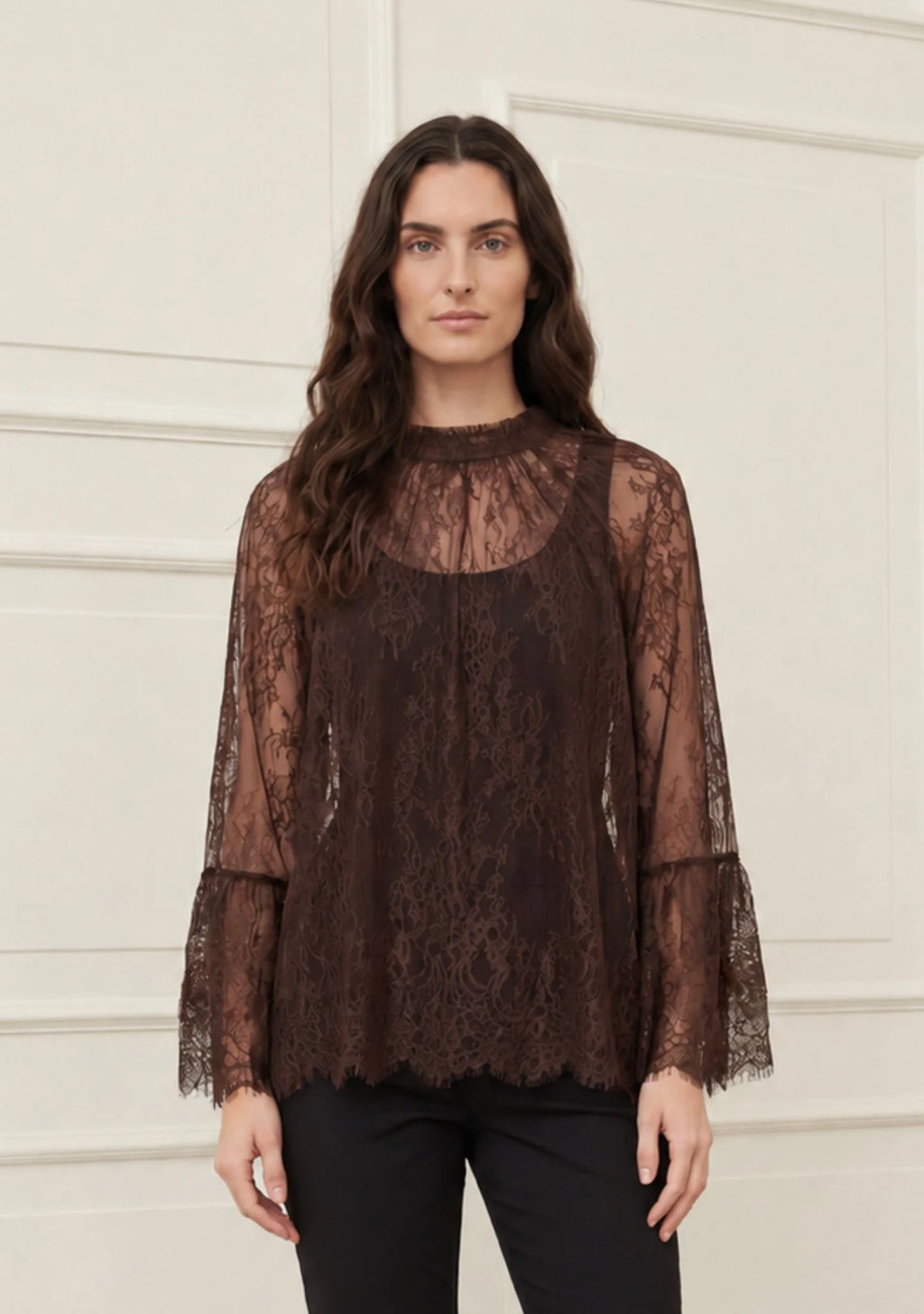Isay Nicole Lace Blouse