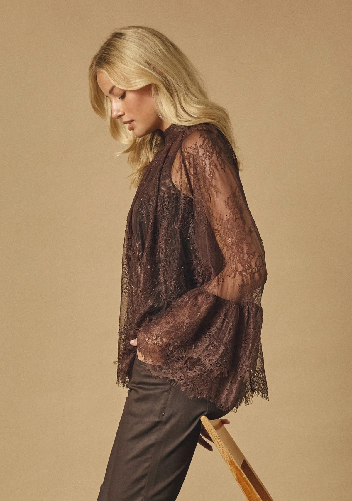 Isay Nicole Lace Blouse
