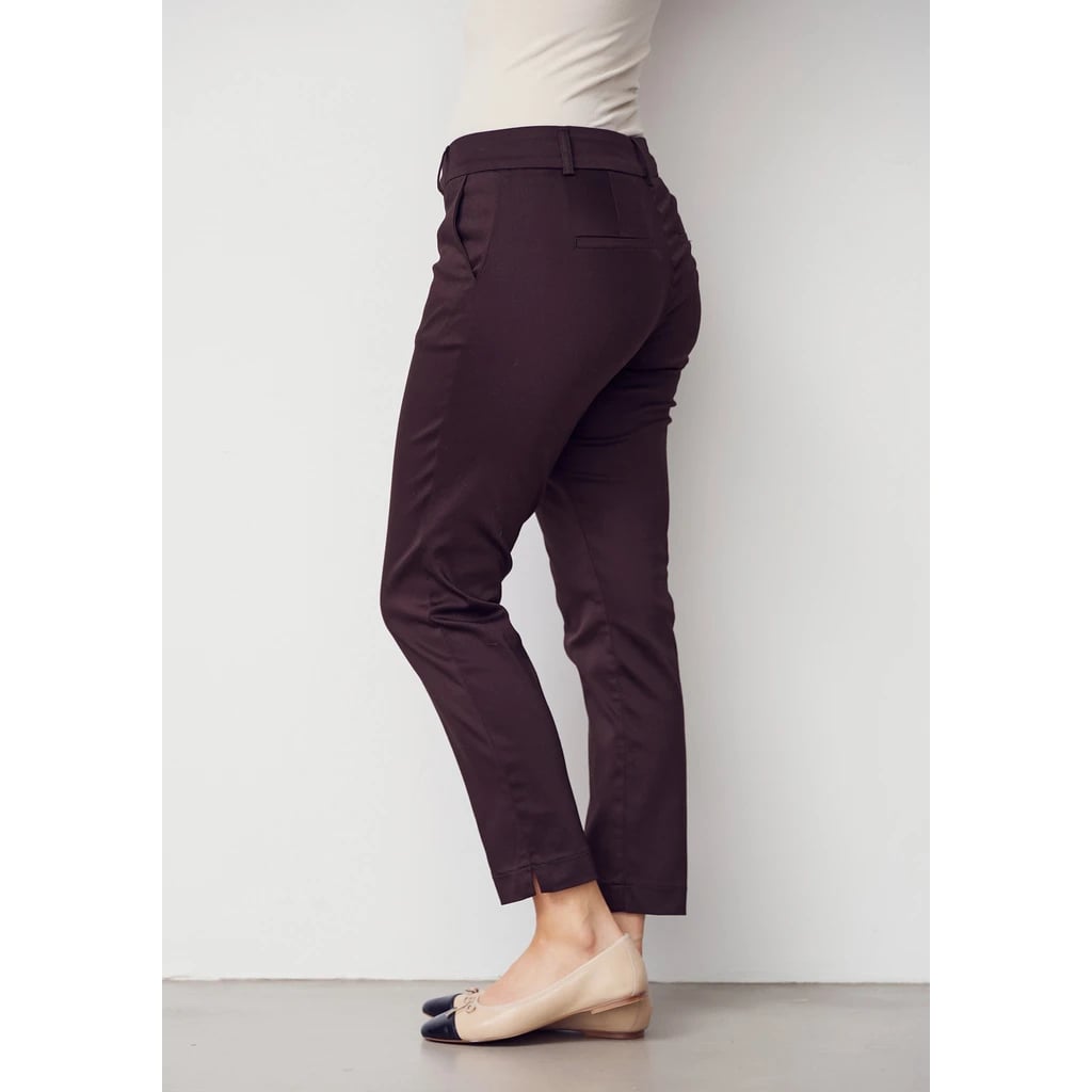Chino pant dökkbrúnar