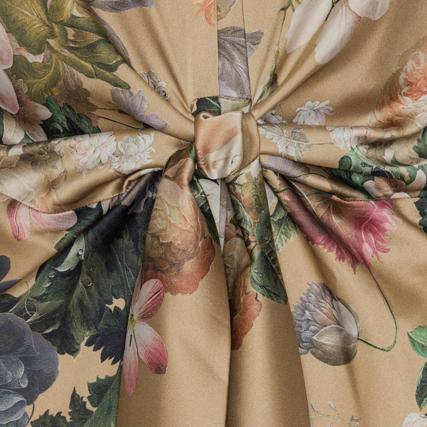 Faye dress - taupe bloom