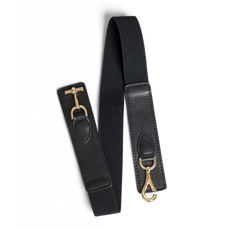 Elastic belt with hoop