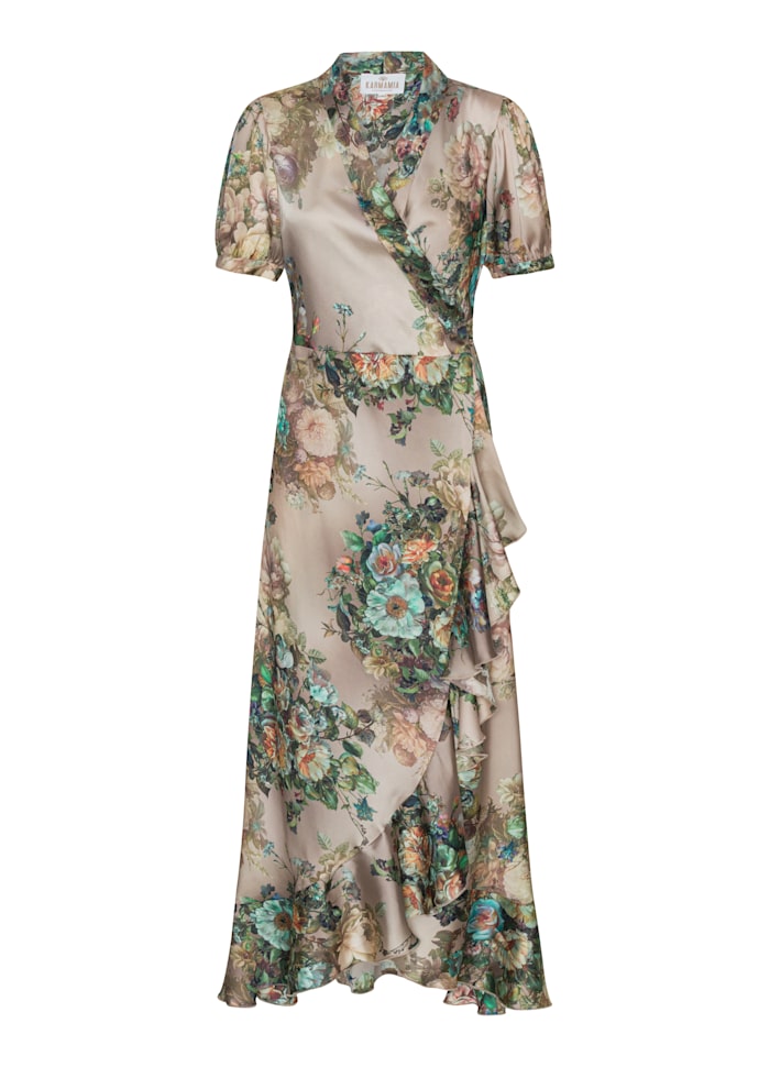 Iris dress disy mocha