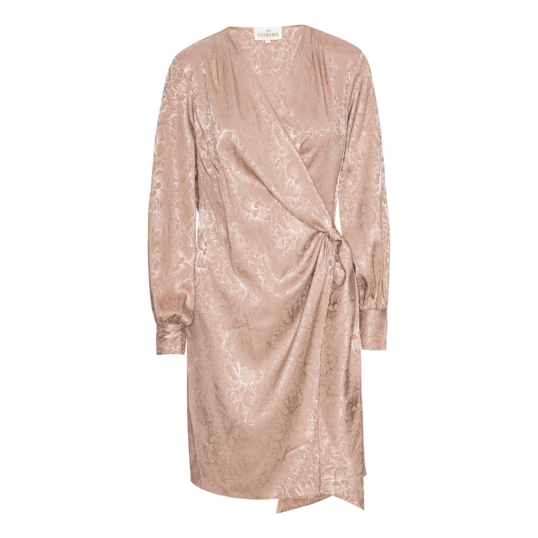 Ines dress Desert flower jaquard
