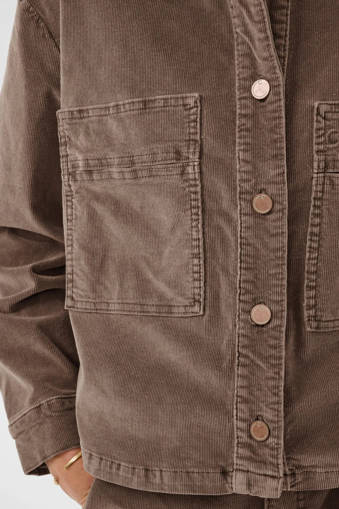 CREAM Brady Corduroy flauelsjakki