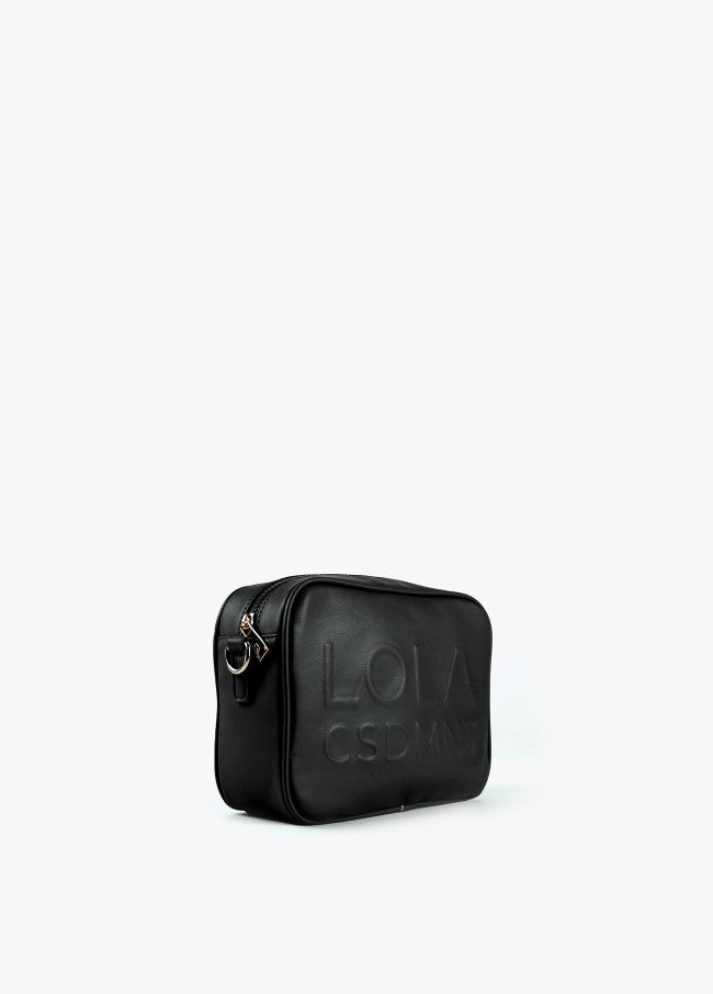CROSSBODY BAG WITH A RAISED LOGO